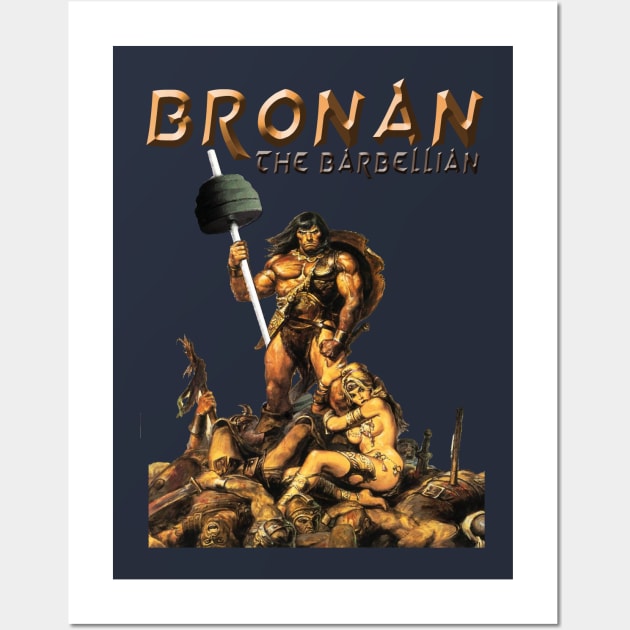 Bronan The Barbellian Wall Art by Christastic